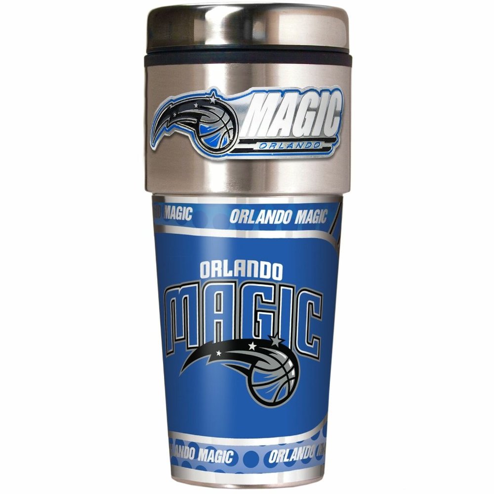 ORLANDO MAGIC 16OZ TRAVEL TUMBLER COFFEE MUGS